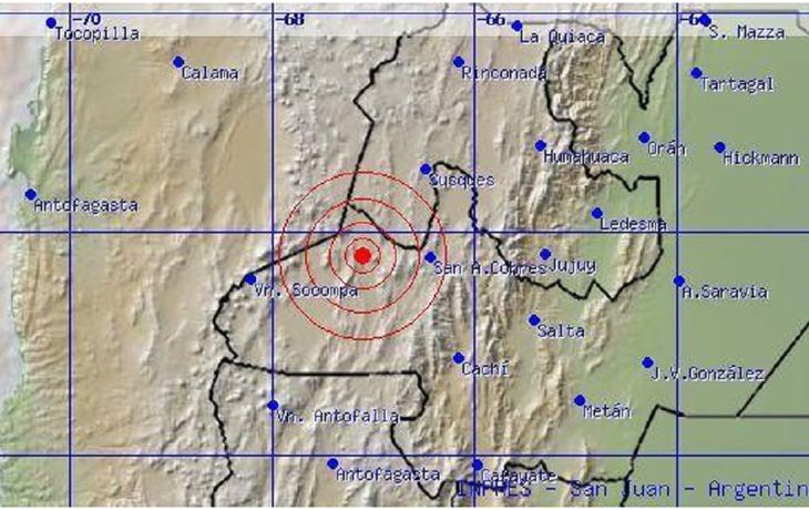 Preocupación en Salta: registraron ocho sismos