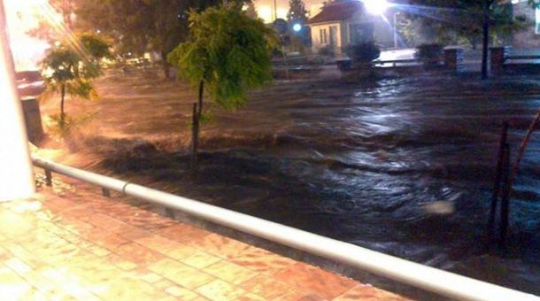 Las fotos de la inundación en Mar del Plata
