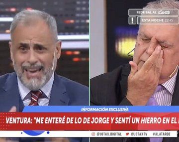 La angustia de Luis Ventura al hablar de su amistad con Jorge Rial