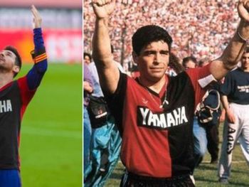 Newells lanzó la camiseta con la que Messi homenajeó a Maradona: cuánto cuesta