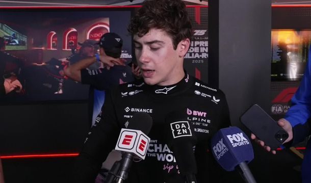 Franco Colapinto analizó su debut en Alpine: El objetivo de hoy era terminar la carrera