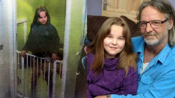 encerraban a su hija en una jaula encerraban a su hija en una jaula