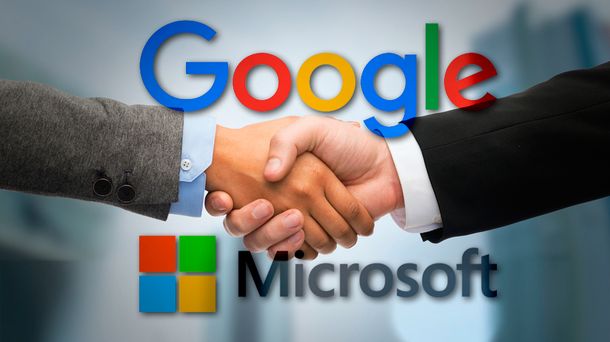 Google y Microsoft se comprometen a no demandarse