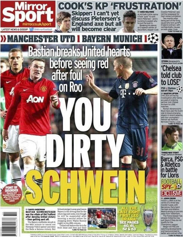 El Bayern Munich contra la prensa inglesa luego del empate