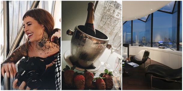 El viaje de Candelaria Tinelli en Londres: conocé los detalles del lujoso hotel donde se hospeda