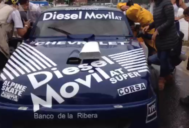 El histórico Chevrolet del Pato Morresi giró en Concordia