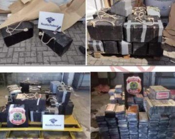 Salen de Rosario hacia Brasil y Europa 1.300 kilos de cocaína mezclada con maní: los atraparon