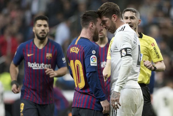 Lionel Messi y Sergio Ramos