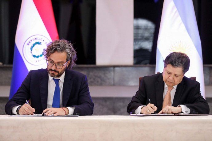 Santiago Cafiero destacó que se alcanzó con Paraguay el mayor comercio bilateral histórico