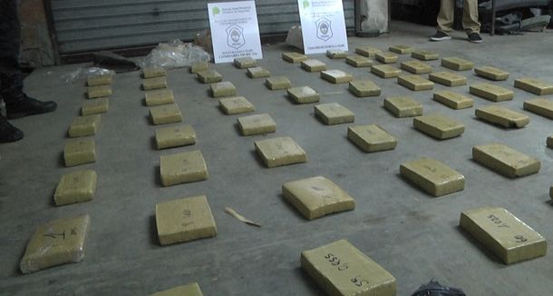Secuestraron 90 kilos de marihuana en Don Torcuato