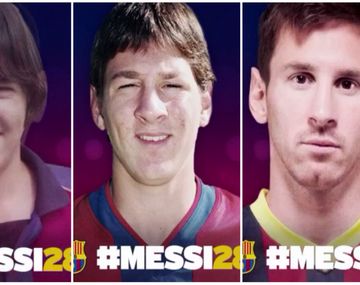 {altText(,#FelizCumpleMessi Las caras de Lionel según pasan los años)}