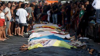 masacre de rio de janeiro: ninguna de las victimas fatales estaba en la lista de los criminales mas buscados masacre de rio de janeiro: ninguna de las victimas fatales estaba en la lista de los criminales mas buscados