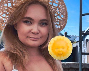 La nena del sol en Los Teletubbies presentó a su bebé y se volvió viral