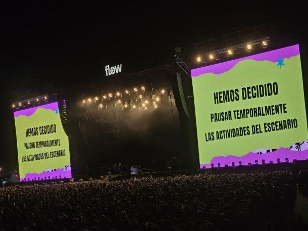 Lollapalooza 2025: suspendieron el show de Olivia Rodrigo por problemas de seguridad