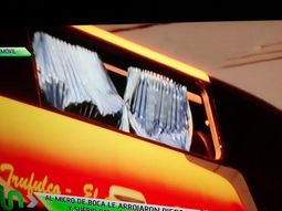 la 12 apedreo un micro que resulto ser el de boca la 12 apedreo un micro que resulto ser el de boca