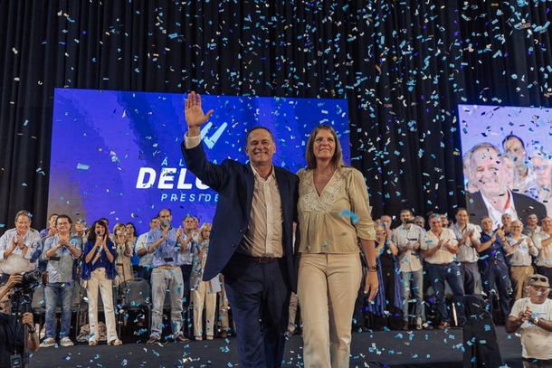 El precandidato nacionalista Álvaro Delgado lanza oficialmente su campaña en Palacio Peñarol.