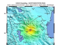 Dos terremotos en Irán dejan al menos 153 muertos y 1300 heridos