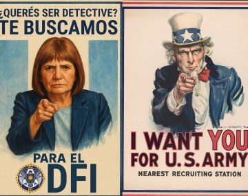 El insólito posteo de Bullrich: inspirada en el Tío Sam de EEUU