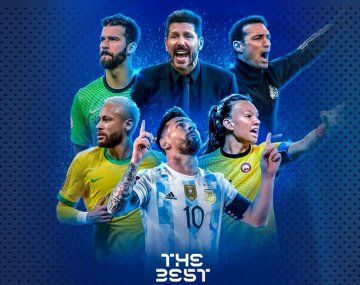 The Best: Conmebol elogió a los nominados sudamericanos