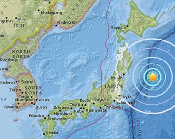 Un sismo con epicentro frente a Fukushima sacudió a Japón