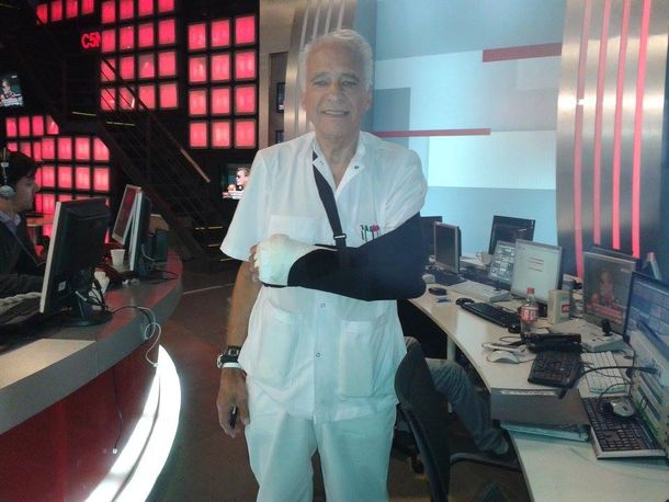 ¿Qué le pasó en el brazo al médico Alberto Cormillot?