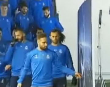 No se cansa: CR7 se burló de la jugada del penal de Messi y Suárez