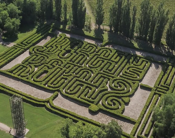 El sorprendente destino con un laberinto imperdible