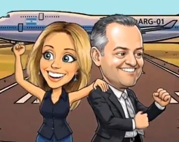 Saben lo que hizo la mujer del Coco Liso: Manuel Adorni tiene su banda de sonido meme viral para sus vuelos