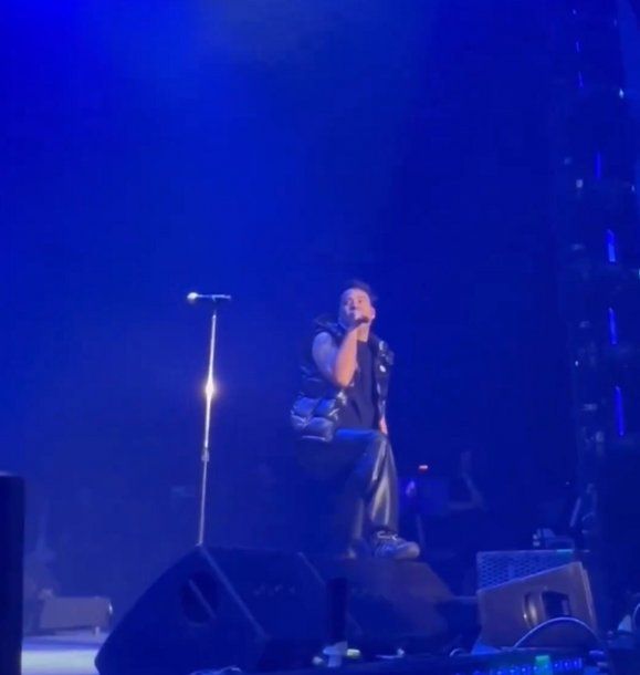 Chano y Airbag cantaron juntos en el Luna Park e hicieron enloquecer a los fans