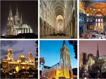 #TriviaM1: Ubicá estas catedrales del mundo