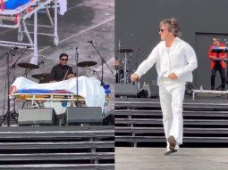 Cosquín Rock 2026: Joaquín Levinton ingresó en ambulancia para su regreso a los escenarios