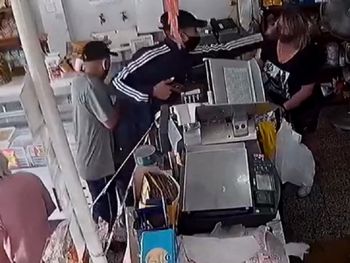 VIDEO: Violento robo en un almacén de Haedo