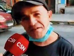 Apareció el Negro Pablo de Okupas en un móvil de C5N y destrozó a Macri