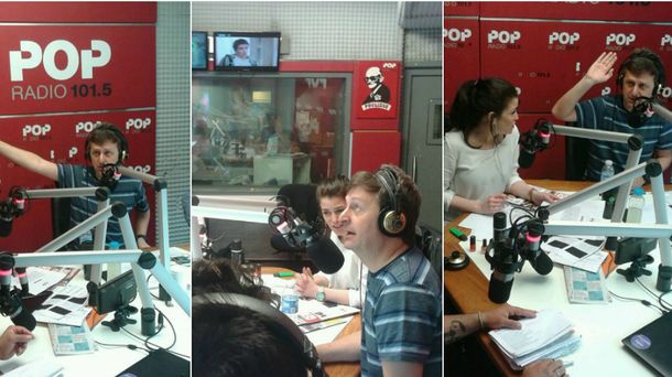 Diego Korol en Pop Radio.
