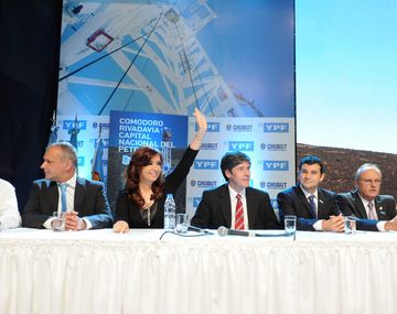 CFK destacó la recuperación de la producción energética