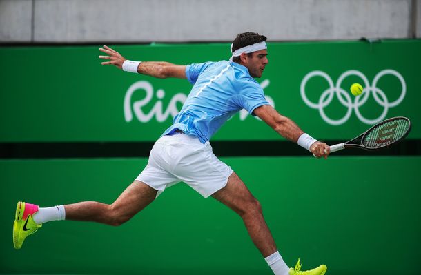 Del Potro le ganó a Agut y clasificó a semis de los Juegos Olímpicos