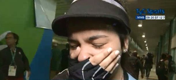 La emoción de la argentina más joven en Río tras su buen debut olímpico