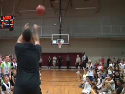 un ejemplo: estrella de la nba hizo delirar a los ninos y fue ovacionado un ejemplo: estrella de la nba hizo delirar a los ninos y fue ovacionado