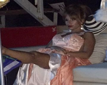 El momento casi diva de Florencia Peña tras bambalinas