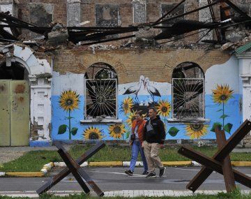 Ucrania rindió homenaje a las víctimas de la guerra con Rusia