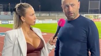 hablo la periodista que se volvio viral por una entrevista con un entrenador y sorprendio con su revelacion