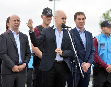 El jefe de Gobierno porteño presentó la nueva policía