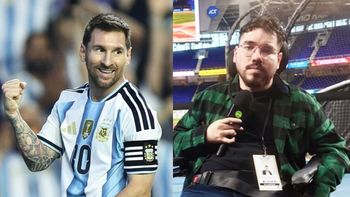 Lionel Messi y Manuel Gutiérrez Lionel Messi y Manuel Gutiérrez