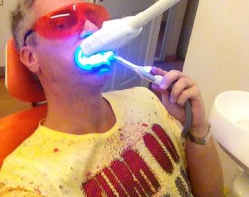 Marley en el odontólogo