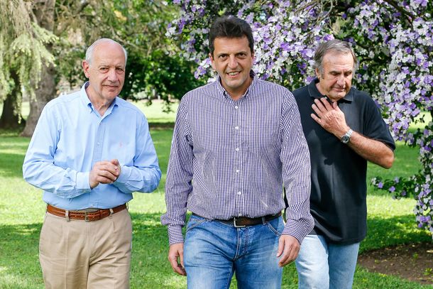 En el Día de la Lealtad, Massa se juntó con Reutemann y Lavagna