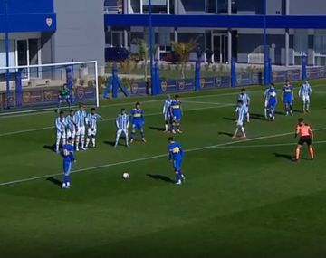 El tremendo gol de Brando Cortés en la reserva de Boca.&nbsp;