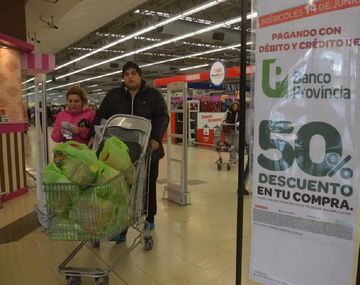 Vuelve la promoción del 50% de descuento en los supermercados de la Ciudad y la Provincia