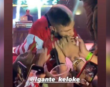 L-Gante habría fumado marihuana en un concierto en Bolivia