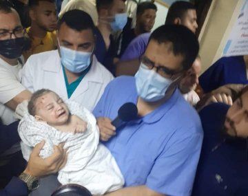 Dolor y sangre en la Franja Gaza: matan diez miembros de una familia y sólo se salva un bebé