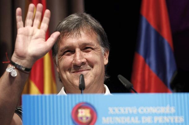 Martino volvió de Barcelona para unas mini vacaciones
